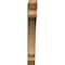 Ekena Millwork Legacy Slat Smooth Bracket, Western Red Cedar, 5 1/2"W x 40"D x 44"H BKT06X40X44LEC06SWR - alternate 3